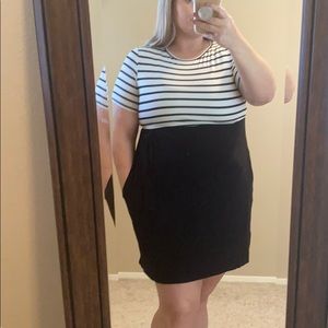 Striped Dress with pockets